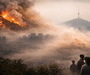 북서풍 타고 직격탄…국외 산불발 초미세먼지 급습